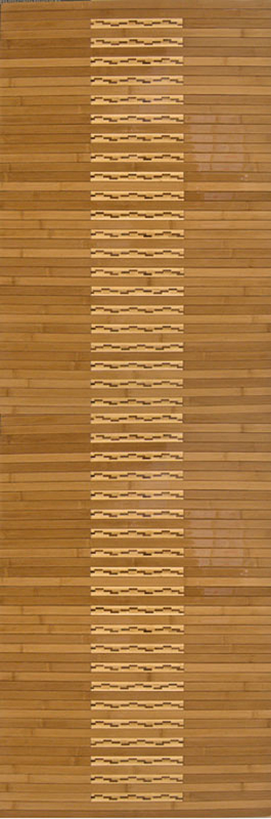 Yellow Bamboo High-Gloss Inlay Non-Skid Contemporary Area Rug Striped AMB0090 Yellow Bamboo High-Gloss Inlay Non-Skid Contemporary Area Rug Striped AMB0090